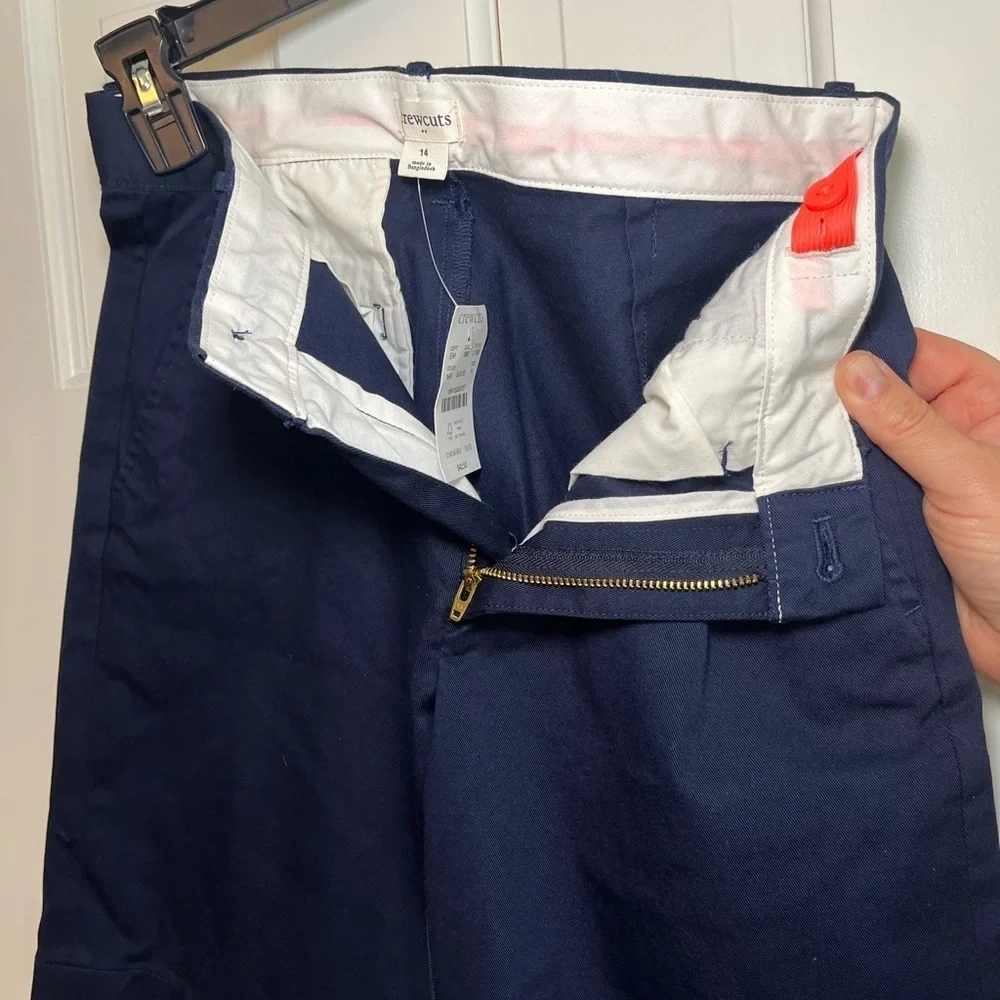 NEW Crewcuts Size 14 Girls Navy Blue Shorts